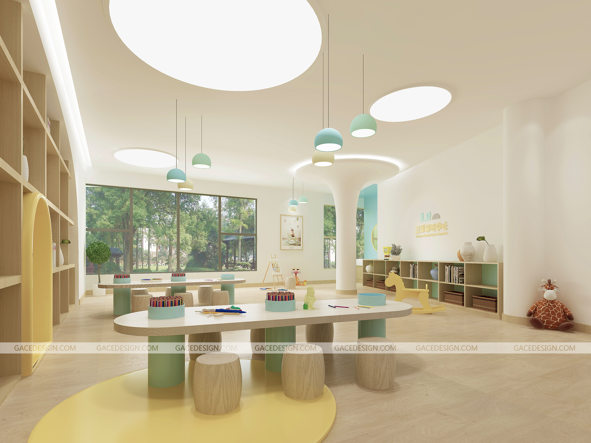 幼兒園室內(nèi)設(shè)計(jì)有哪些技巧？