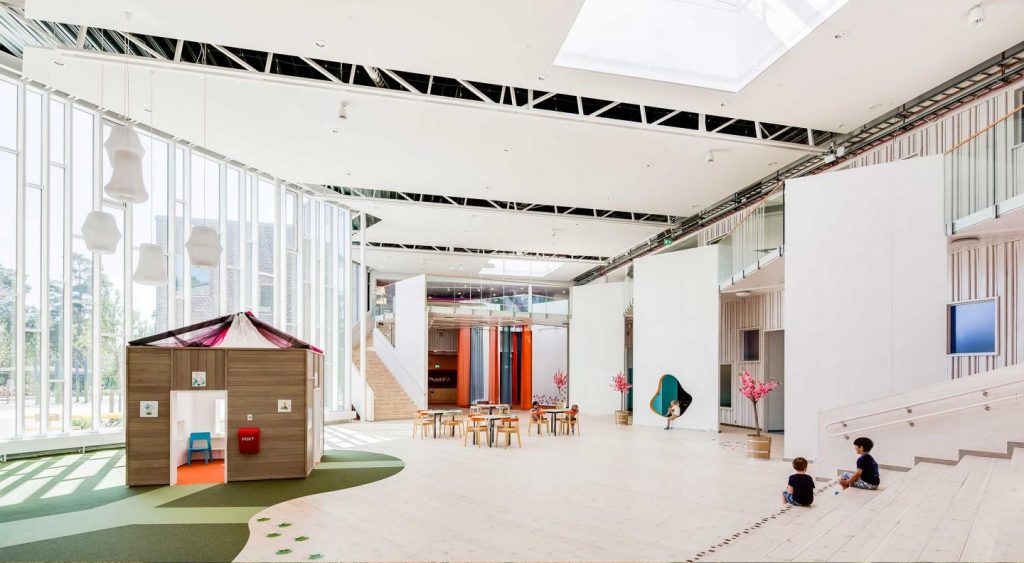 幼兒園室內(nèi)大廳設(shè)計(jì)主要區(qū)域有哪些？